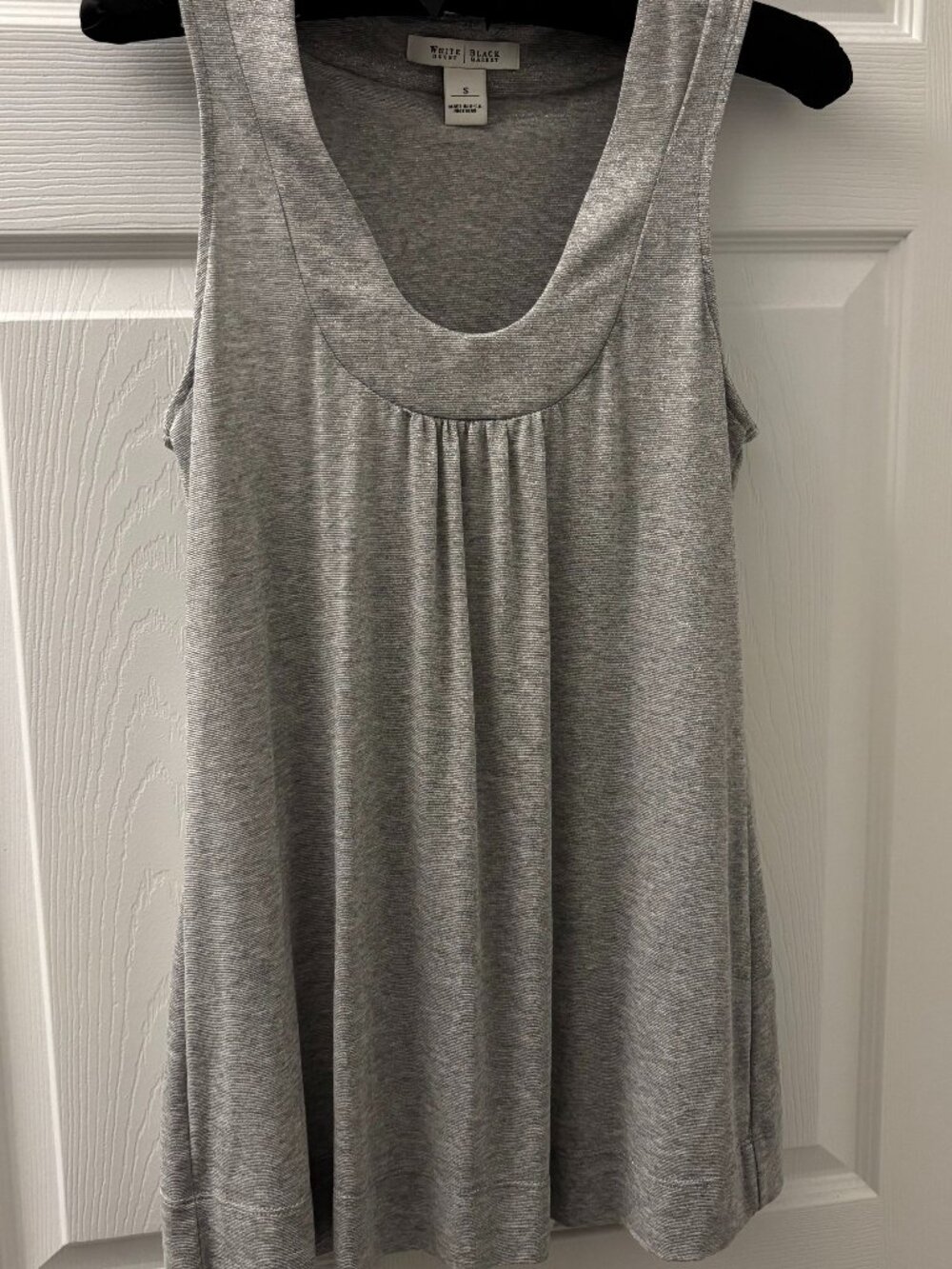 White House Black Market - Sleeveless Top - Silver